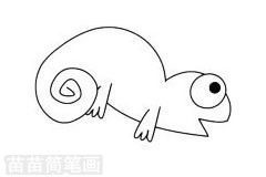 变色龙的奇妙世界：简笔画入门指南